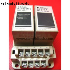 Relay unit ยี่ห้อOmron 61-F-G-OTE FLOATLESS LEVEL SWITCH