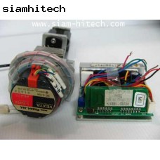 สเตปปิ่ง มอเตอร์VEXTA 5-PHASE DC0.75A พร้อมคอนโทรล และบอลสกรู ครบชุด มือสอง HGII