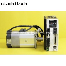 เซอร์โวมอเตอร์ panasonic รุ่น MSMD082P1V drive รุ่น MCDDT3520 750W(มือสอง)KOIII