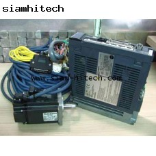 AC SERVO MOTOR MITSUBISHI รุ่น HA-FF43B 400Wพร้อมไดร์เวอร์ (มือสองถูกสุดๆ)egii