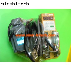 เซอร์โวมอเตอร์ พร้อมคอนโทรล รุ่น ha-fe 23พร้อมคอนโทรล รุ่น mr-j20a1 200w ac 100v(GIII)