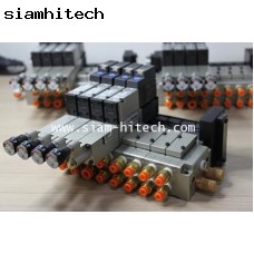 โซลินอยด์วาล์ว SMC w/4 valves รุ่น NVZS2150-5FZ (สินค้าใหม่) GGII