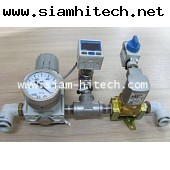 โซลินอยด์วาล์ว smc airoperated valve vxa2232+เลคคูเรเตอร์(มือสอง)HIII