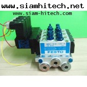 โซลินอยด์วาล์ว FESTO MEH-5/2-1/8-P 24VDC 1.5W มือสองสภาพสวยมากมีจำนวน HLII