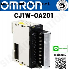 PLC OMRON รุ่น CJ1W-OA201 NEW